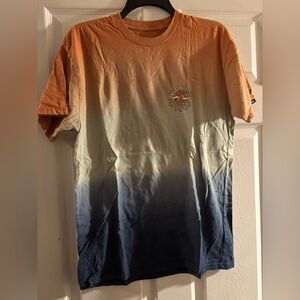 Orange and blue Vans ombre tee